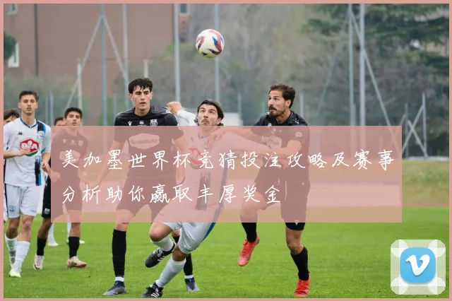 美加墨世界杯竞猜投注攻略及赛事分析助你赢取丰厚奖金