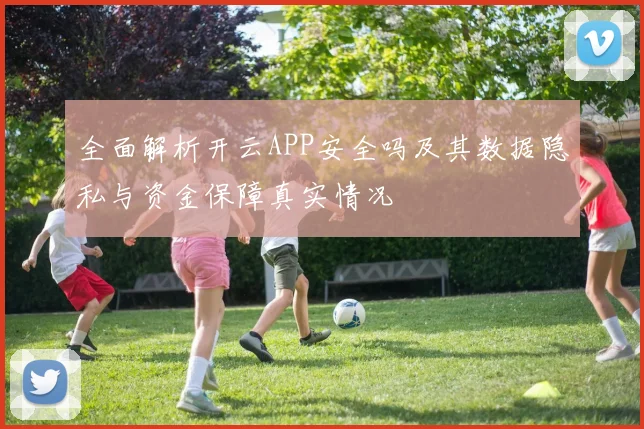 全面解析开云APP安全吗及其数据隐私与资金保障真实情况
